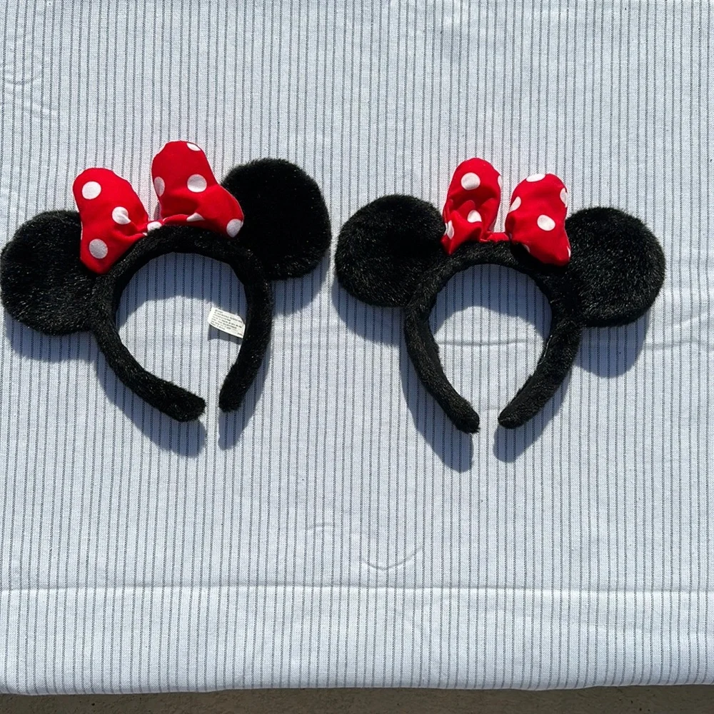 Disney Minnie Mouse Ears Hairband - 2 pair
